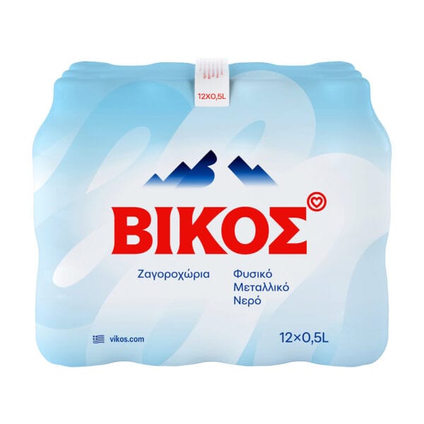 Βίκος Φυσικό Μεταλλικό Νερό 12×0,5L 0061 Βίκος Φυσικό Μεταλλικό Νερό 12×0,5L 0061