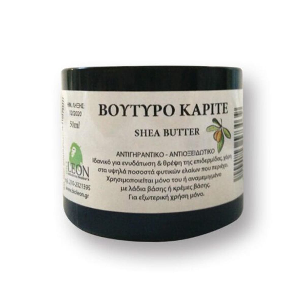 BioLeon Βούτυρο Καριτέ 50ml – Ενυδάτωση & Περιποίηση Δέρματος LN1500006